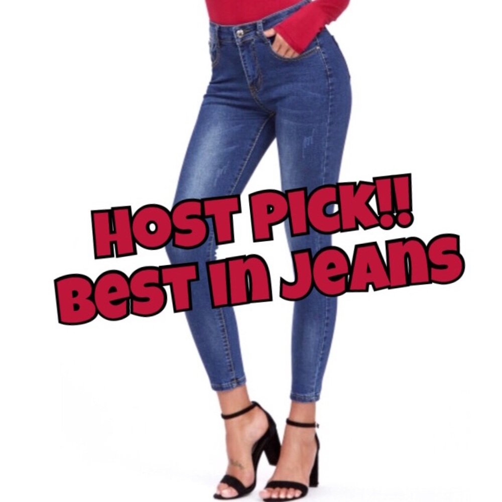 High Rise Skinny Jeans